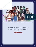 (Roundscape Adorevia) Unnoficial Game Guide PDF
