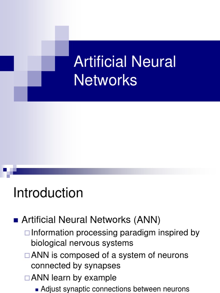 Artificial Neural Network | PDF | Neuron | Artificial Neural Network