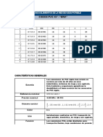 Ficha Técnica Elementos de La Red de Agua Potable