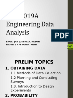 MATH019A Engineering Data Analysis