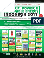 2017 Electric Power&Renewable Energy Indonesia 2017 Exhibition Preview PDF