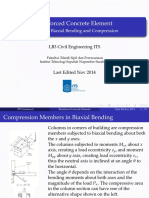 Reinforced Concrete Element: Design of Biaxial Bending and Compression