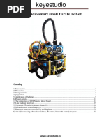 Keyestudio Smart Small Turtle Robot PDF Bluetooth Arduino
