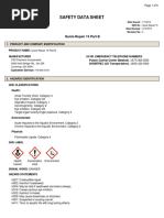 SDS-Anchor Spray Paint | PDF | Toxicity | Personal Protective Equipment