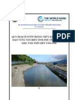 Quy hoạch nuôi trồng thủy sản nước lợ, mặn vùng ven biển tỉnh Phú Yên đến năm 2025, tầm nhìn đến năm 2030