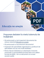 Dezbateri Viziune EducațiaNeUnește