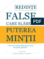 10 Credinte False Care Slăbesc Puterea Minții