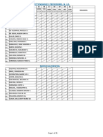 Attendance Monitoring Form