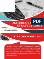 Materialitas Dan Strategi Audit