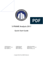 A Quick-Start Guide S-FRAME Analysis R2017