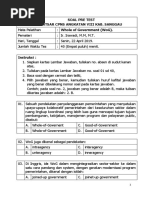 Soal Ujian Latsar Cpns Anka Anti Korupsi Anti Korupsi Fix 2018