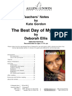 Teachers' Notes for The Best Day of My Life