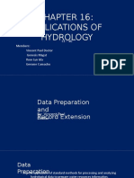 Chapter 16 Application of Hydrology