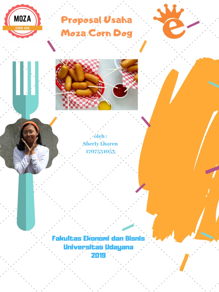 Proposal Usaha Moza Corn Dog PDF  PDF