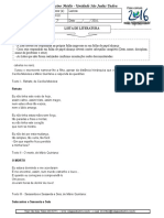 Lista de Literatura - 2 Série PDF