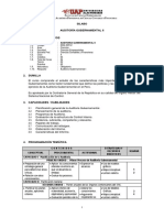 Auditoría Gubernamental II