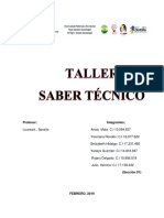 Taller Saberes