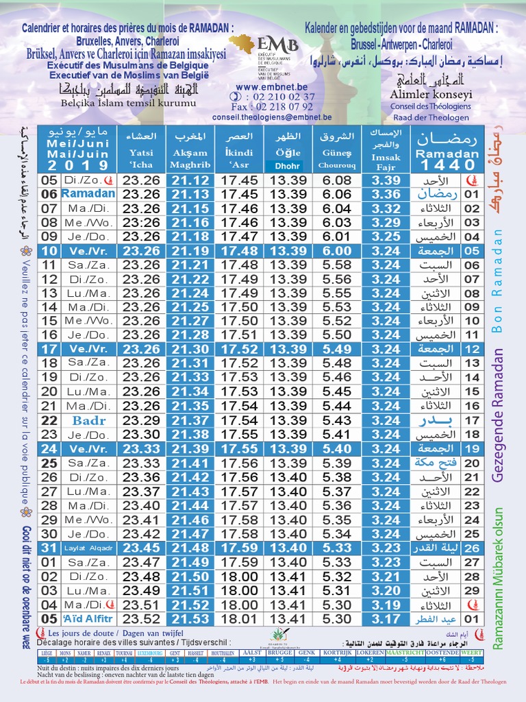 Calendrier Du Ramadan 2023 Toulouse Calendrier Ramadan 2017 Jijel