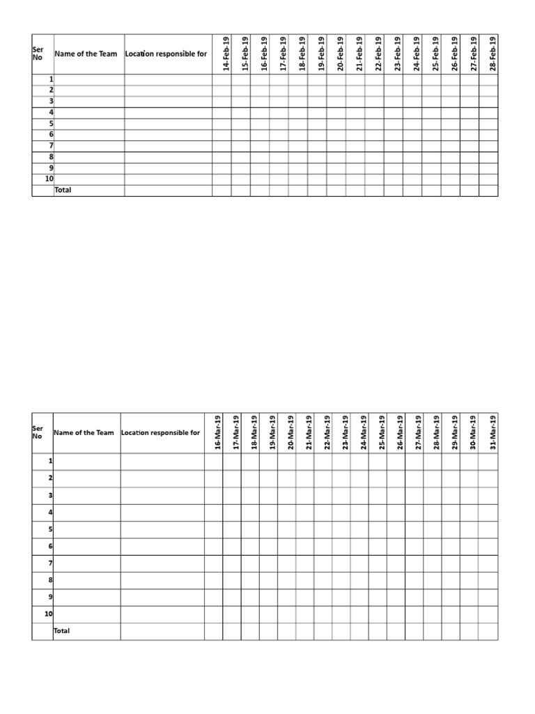 Workers Format | PDF