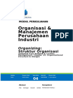 Modul 04_Organizing_Struktur Organisasi (UMB Maret 2018)