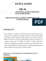 Riscos e segurança em instalações e serviços de eletricidade