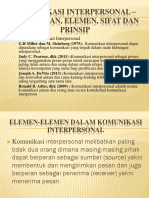 AFTER - Komunikasi Interpersonal - Pengertian, Elemen, Sifat