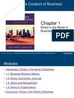 Boatright - PPT - Chapter - 01 - Ethics in The World of Business