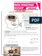 La Sílaba para Primero de Secundaria