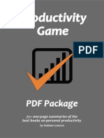 SAMPLE Productivity Game PDF Package
