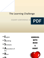 The Learning Challenge: Essarp Conference 2017