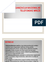 3 Organizacija Nacionalne Telefonske Mreže PDF