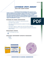 Procalcitonin (PCT) Assay: Dual Vial Liquid Stable