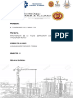 Investigación de fallas estructurales en viviendas de México