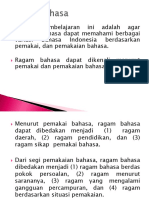 2.ragam Bahasa