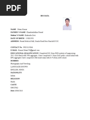 Biodata