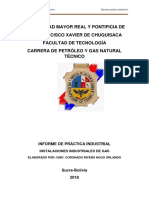 Instalaciones de Gas Técnico Práctica Informe