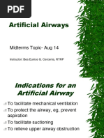 Artificial Airways - Aug14