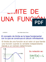 Límite Función 2018