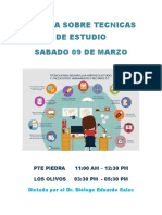 Charla Sobre Tecnicas de Estudio