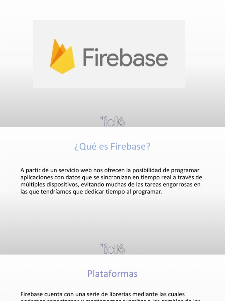 Practica Firebase | PDF | Computación en la nube | Ingeniería de software