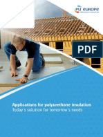 Applications for Polyurethane Insulation Today's Solution for Tomorrow's Needs