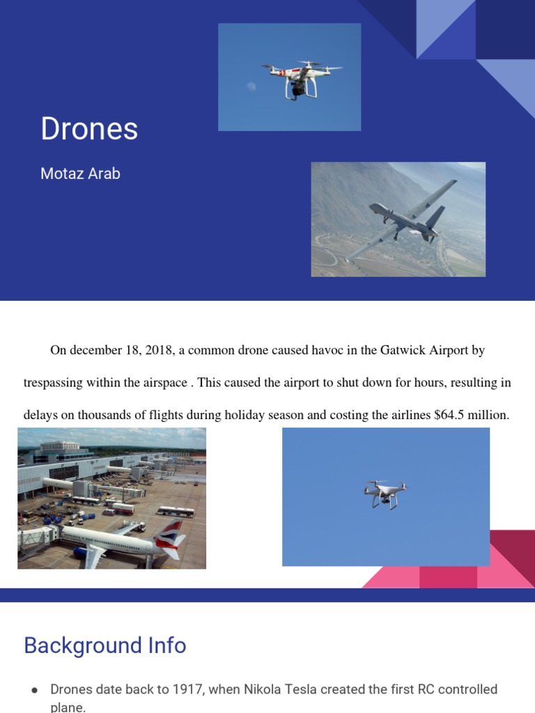 Drones: Threats and Future Regulations | PDF | Unmanned Aerial Vehicle ...