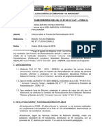 Informe de Racionalización de Plazas I.E. No 84115 A.V.C