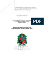 Comparacion Entre Las Tecnicas Convencio PDF