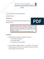 SESIÓN 8 "Comunicándonos en Forma Clara, Escuchando Mejor"