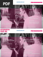 Programación Hysterya Fest DC