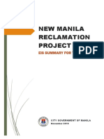 New Manila Reclamation Project: Eis Summary For The Public