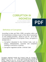 Indonesia's Ongoing Battle with Corruption