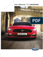 2016 Mustang Owners Manual Version 1 - Om - EN - 07 - 2015 PDF
