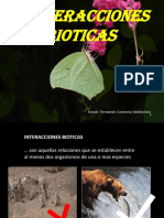 Interacciones Bioticas Interespecificas PDF